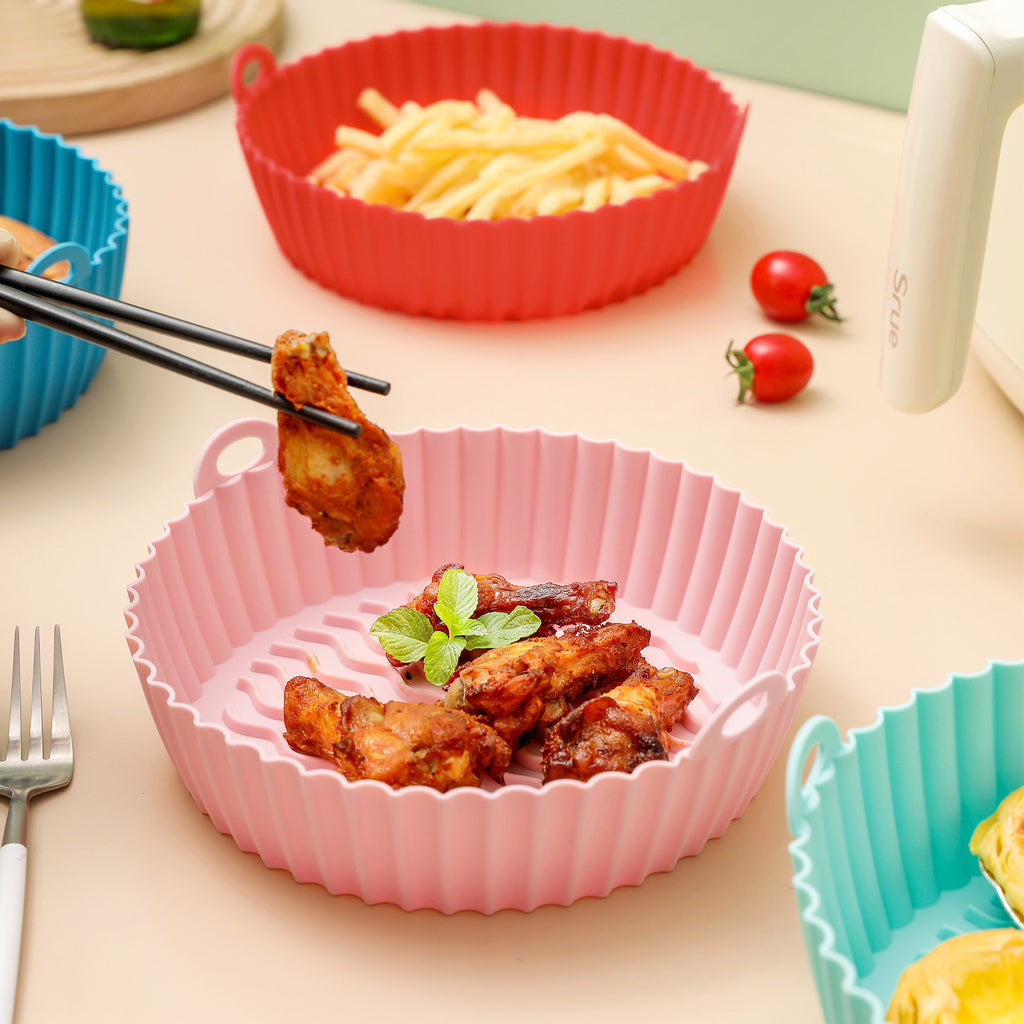 Reusable Silicone Air Fryer Basket Liner – Mess‑Free Cooking Every Time