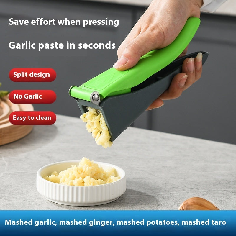 Easy Garlic Press – Crush Garlic Without Mess or Effort