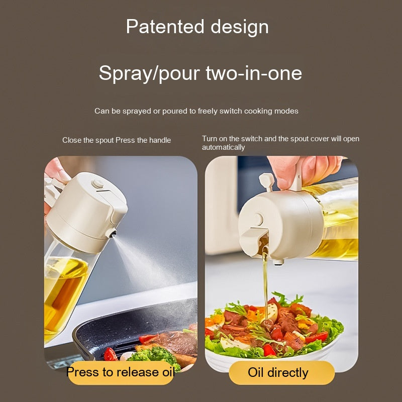 2-in-1 Oil & Vinegar Sprayer – Easy, Healthy Cooking Every Time