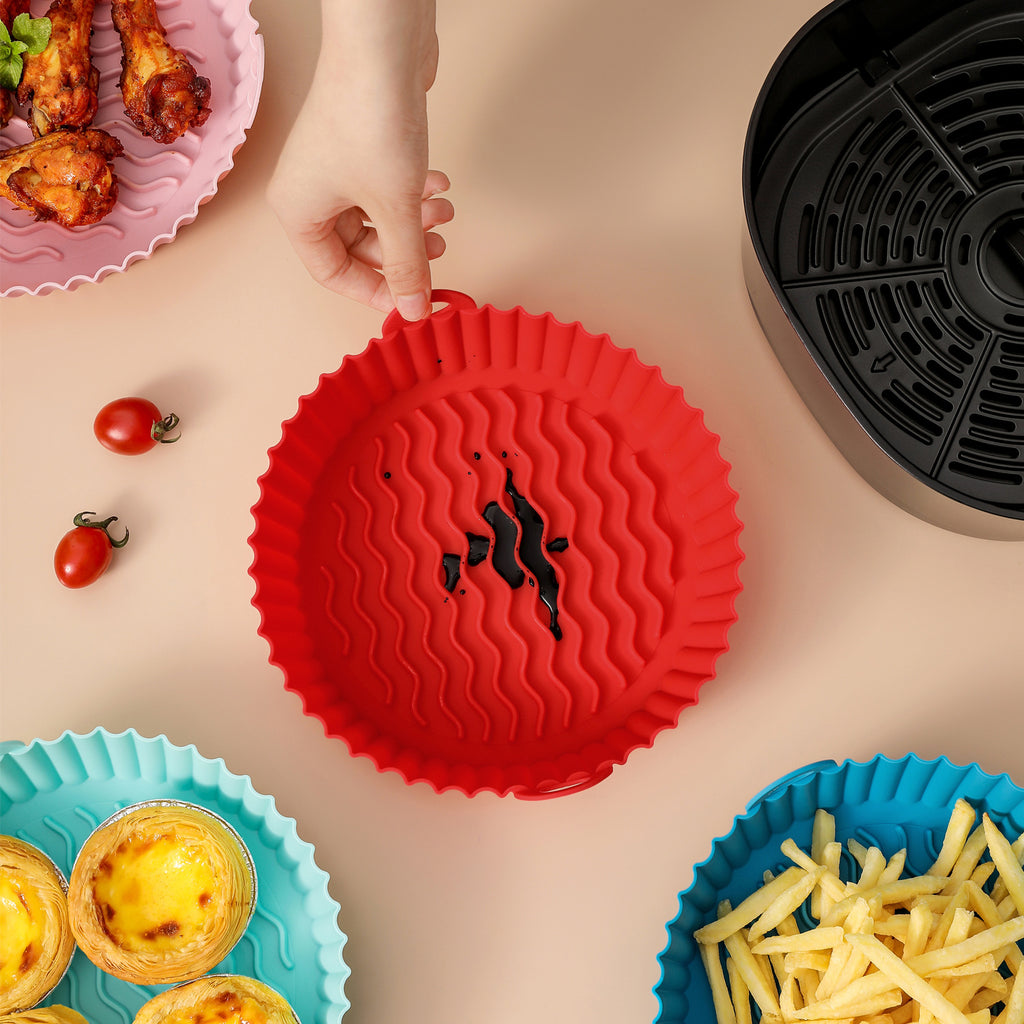Reusable Silicone Air Fryer Basket Liner – Mess‑Free Cooking Every Time