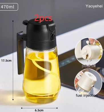 2-in-1 Oil & Vinegar Sprayer – Easy, Healthy Cooking Every Time